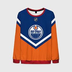Свитшот мужской NHL: Edmonton Oilers, цвет: 3D-красный