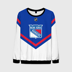 Свитшот мужской NHL: New York Rangers, цвет: 3D-черный