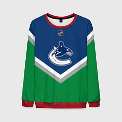 Свитшот мужской NHL: Vancouver Canucks, цвет: 3D-красный