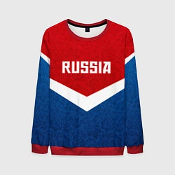 Свитшот мужской Russia Team, цвет: 3D-красный