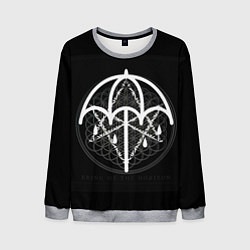 Свитшот мужской BMTH: Rain Symbol, цвет: 3D-меланж