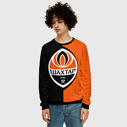 Свитшот мужской ФК Шахтер Донецк, цвет: 3D-черный — фото 2