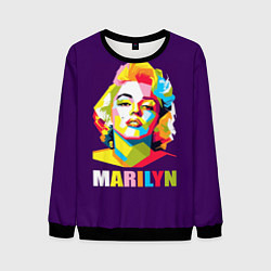 Свитшот мужской Marilyn Monroe, цвет: 3D-черный