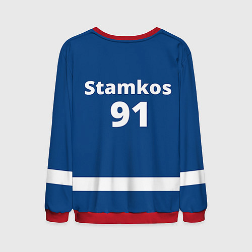 Мужской свитшот Tampa Bay: Stamkos / 3D-Красный – фото 2