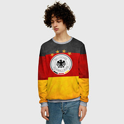 Свитшот мужской Сборная Германии, цвет: 3D-меланж — фото 2