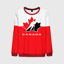 Свитшот мужской Canada Team, цвет: 3D-красный