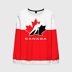 Свитшот мужской Canada Team, цвет: 3D-белый