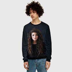 Свитшот мужской Lorde, цвет: 3D-черный — фото 2