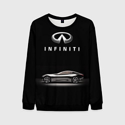 Свитшот мужской Infiniti, цвет: 3D-черный