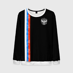 Мужской свитшот Russia - Black collection 2023