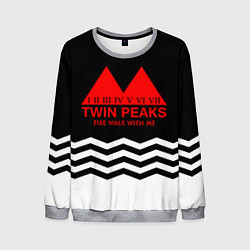 Свитшот мужской Fire walk with me, цвет: 3D-меланж