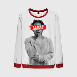 Свитшот мужской Lamar Supreme, цвет: 3D-красный