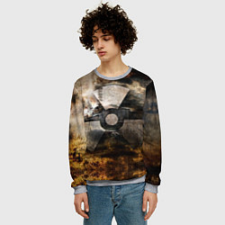 Свитшот мужской STALKER: Nuclear, цвет: 3D-меланж — фото 2