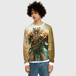 Свитшот мужской Magic: The Gathering, цвет: 3D-белый — фото 2