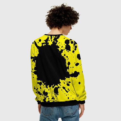 Мужской свитшот Counter-Strike: Go Mid / 3D-Черный – фото 4