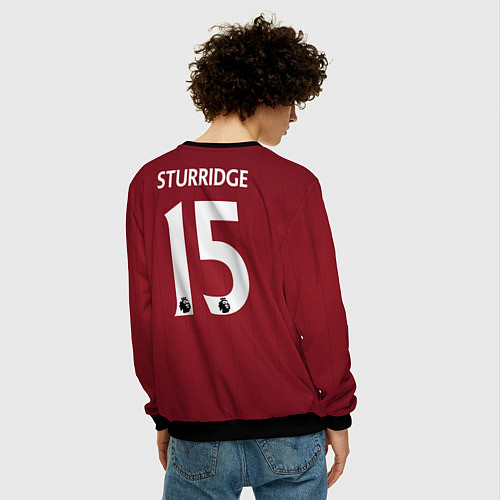 Мужской свитшот LFC: Sturridge Daniel / 3D-Черный – фото 4