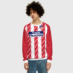 Свитшот мужской Atletico Madrid FC: Grizman Home 17/18, цвет: 3D-белый — фото 2