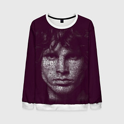 Свитшот мужской The Doors: Jim Morrison, цвет: 3D-белый
