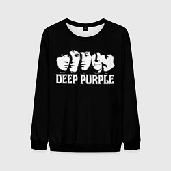 Свитшот мужской Deep Purple, цвет: 3D-черный