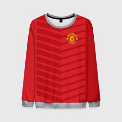 Свитшот мужской FC Manchester United: Reverse, цвет: 3D-меланж
