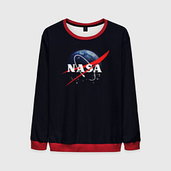 Свитшот мужской NASA: Black Space, цвет: 3D-красный