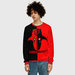 Свитшот мужской Juggernaut Blood, цвет: 3D-красный — фото 2