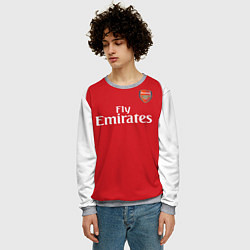 Свитшот мужской FC Arsenal: Henry Home 17/18, цвет: 3D-меланж — фото 2
