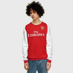 Свитшот мужской FC Arsenal: Henry Home 17/18, цвет: 3D-красный — фото 2