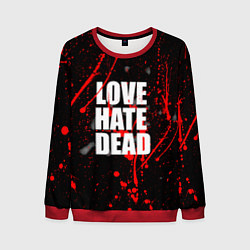 Мужской свитшот Love Hate Dead