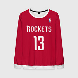 Свитшот мужской Rockets: Houston 13, цвет: 3D-белый