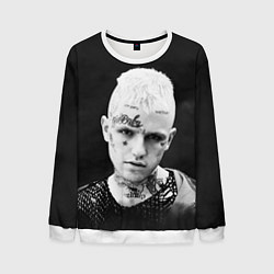 Свитшот мужской Lil Peep: Black Edition, цвет: 3D-белый