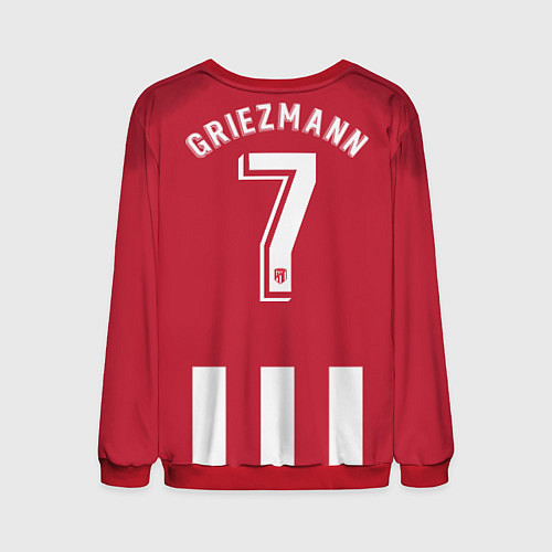 Мужской свитшот FC Atletico Madrid: Griezmann Home 18/19 / 3D-Красный – фото 2