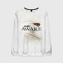 Свитшот мужской Skillet: Awake, цвет: 3D-белый
