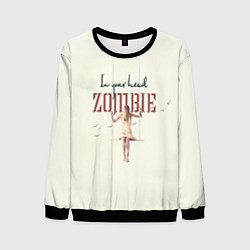 Свитшот мужской In youe head Zombie, цвет: 3D-черный