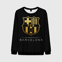 Свитшот мужской Barcelona Gold Edition, цвет: 3D-черный
