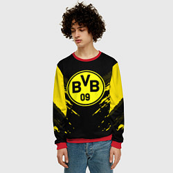 Свитшот мужской Borussia FC: Sport Fashion, цвет: 3D-красный — фото 2