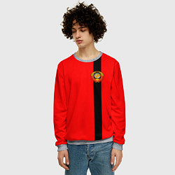 Свитшот мужской Советский Союз, цвет: 3D-меланж — фото 2