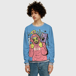 Свитшот мужской Mnogoznaal, цвет: 3D-меланж — фото 2