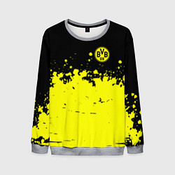 Свитшот мужской FC Borussia Sport, цвет: 3D-меланж