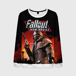 Свитшот мужской Fallout: New Vegas, цвет: 3D-белый