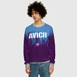 Свитшот мужской Avicii Star, цвет: 3D-меланж — фото 2