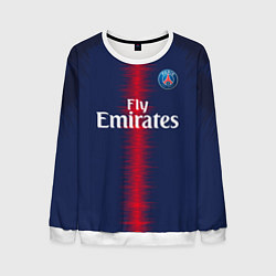 Свитшот мужской FC PSG: Neymar Home 18-19, цвет: 3D-белый