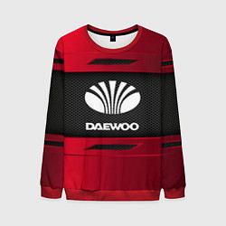 Свитшот мужской Daewoo Sport, цвет: 3D-красный