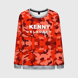 Свитшот мужской Kenny: Obladaet Camo, цвет: 3D-меланж