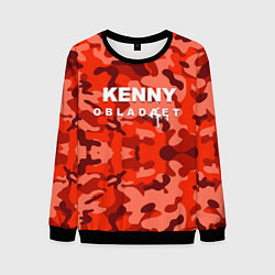 Свитшот мужской Kenny: Obladaet Camo, цвет: 3D-черный