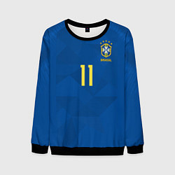 Свитшот мужской Coutinho Away WC 2018, цвет: 3D-черный