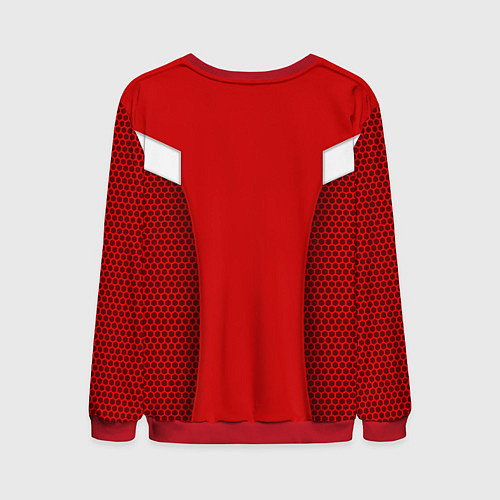 Мужской свитшот Russian Team: WC 2018 / 3D-Красный – фото 2