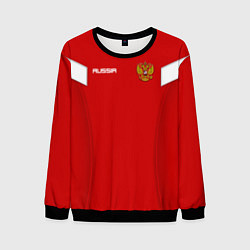 Свитшот мужской Сборная России, цвет: 3D-черный