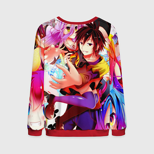 Мужской свитшот No Game No Life / 3D-Красный – фото 2