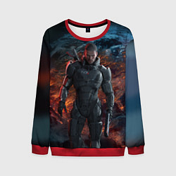 Свитшот мужской Mass Effect: Soldier, цвет: 3D-красный